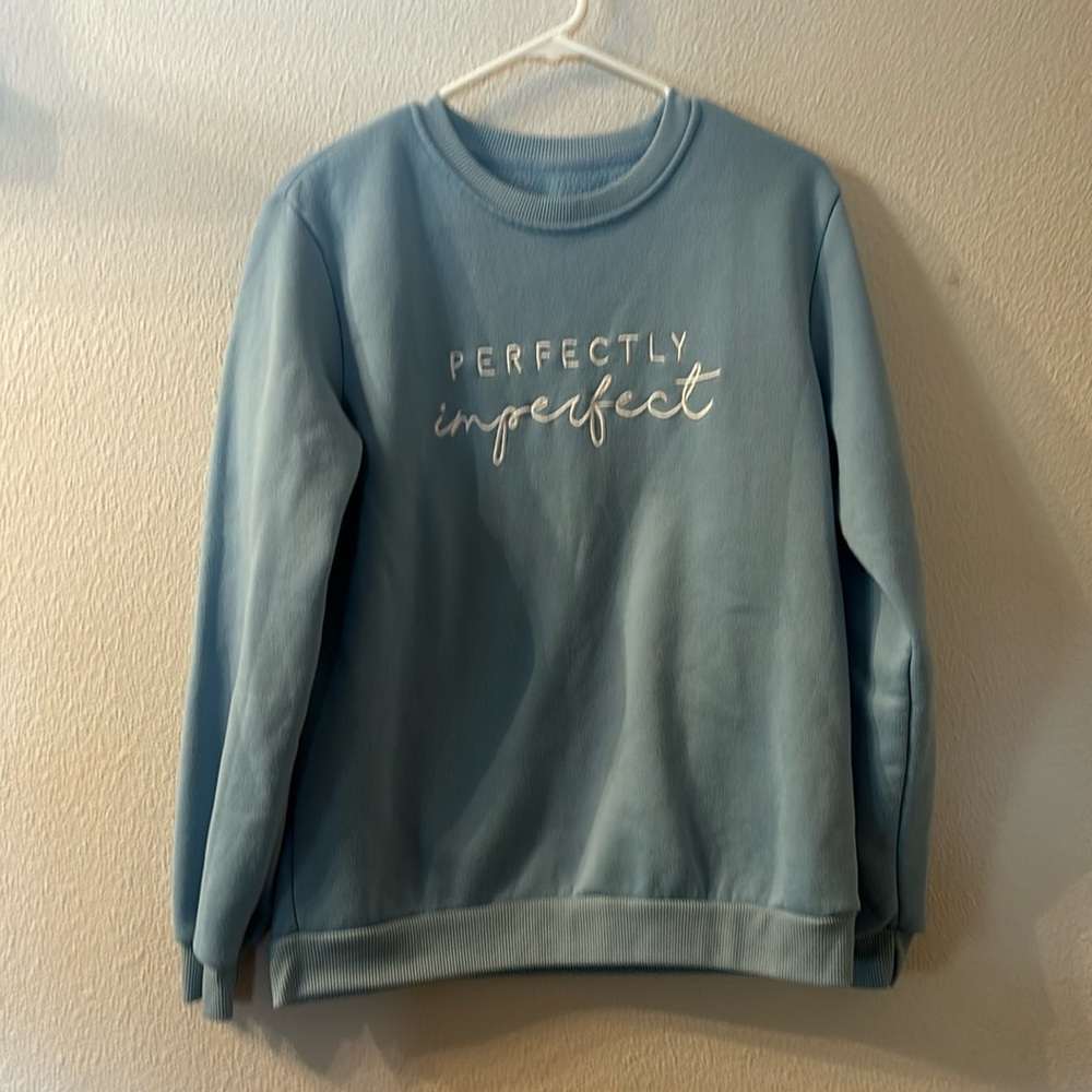 Shein “perfectly imperfect” sweatshirt size large
